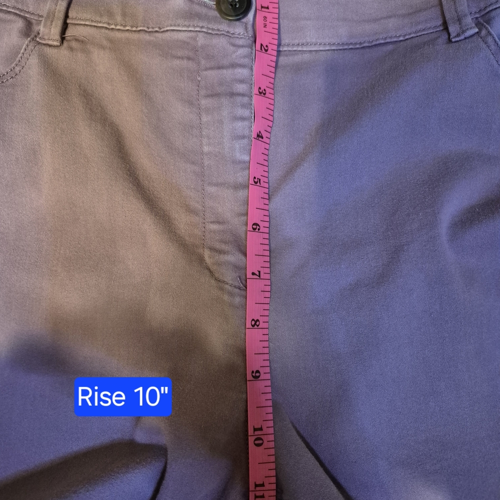 10. Violets & Roses Pink Cropped Pants - Picture 7 of 12